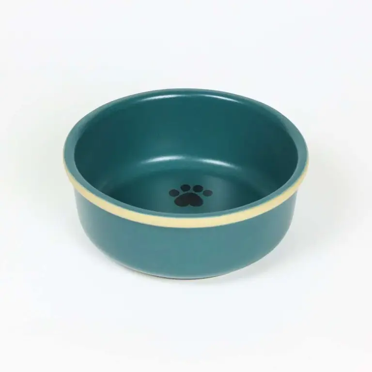 Pet Paw Bowl Big Stoneware Image 3