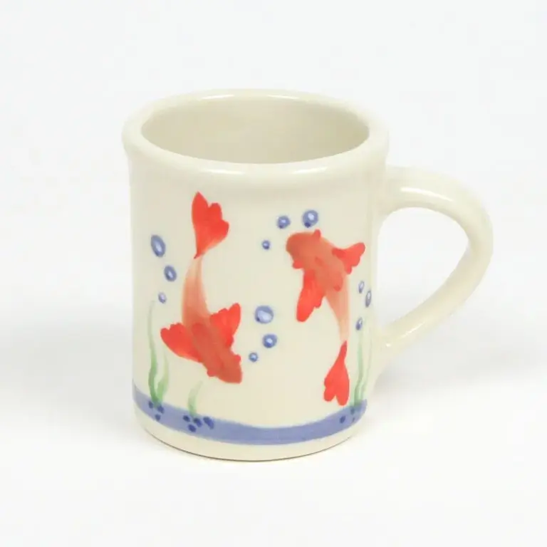Goldfish Swim Buddies Child Stoneware Mug  Image 1