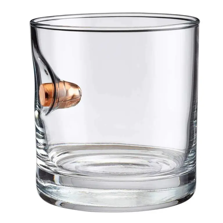 Bullet .45 Glass Whiskey 11 oz Image 1