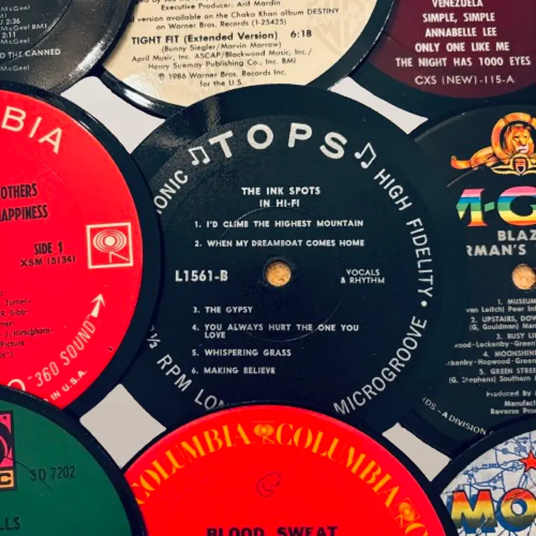 Giddy up Coaster Original LP Vinyl Record Image 4