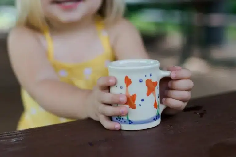 Goldfish Swim Buddies Child Stoneware Mug  Image 4