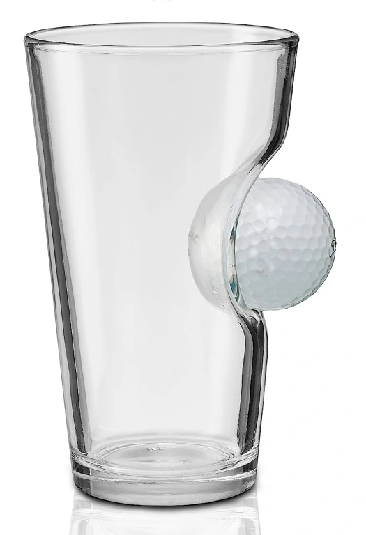 Golf Glass Pint 16 oz Image 6