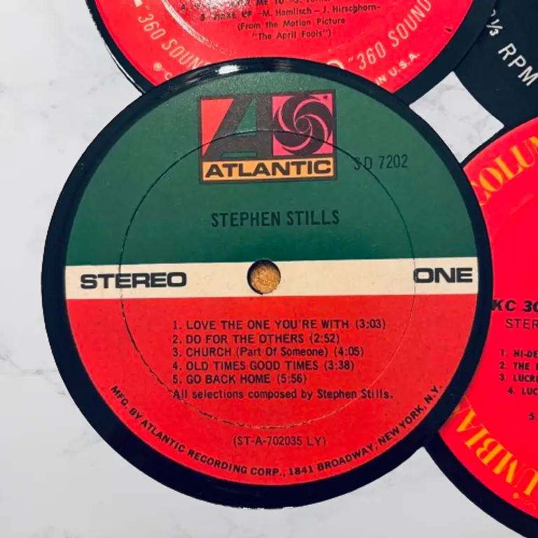 Giddy up Coaster Original LP Vinyl Record Image 2