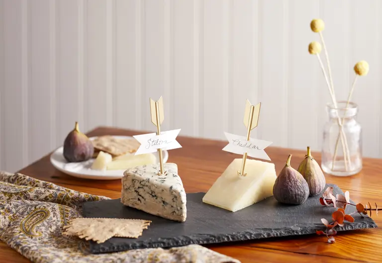 Arrow Cheese Markers - Brass Image 3
