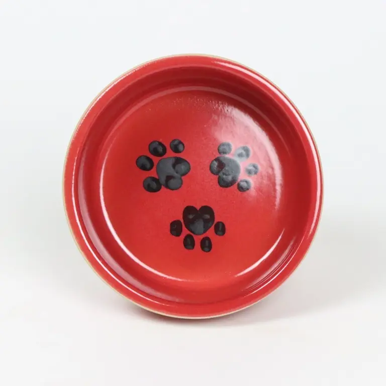Pet Paw Bowl Small Stoneware Image 2