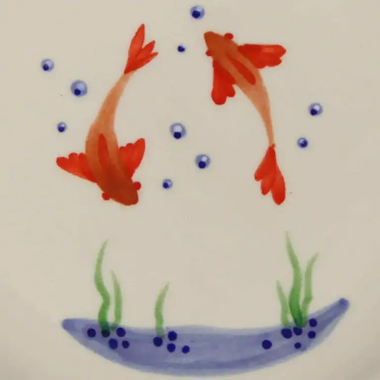 Goldfish Swim Buddies Child Stoneware Mug  Image 2